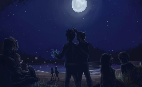 cassandraclare:Aw. The final final scene of TMI. Does Alec actually know anything about astronomy?ta