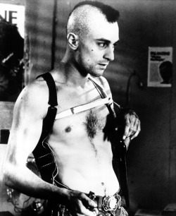 cinemabitch:  Robert De Niro in Taxi Driver, 1976. 