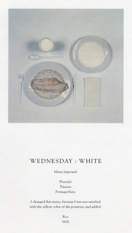 arterialtrees:  From The Chromatic Diet Wednesday:White adult photos