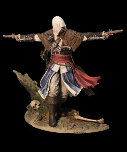 darksnowflakes:  Haytham will probably appear in AC4 Black Flag!!?? (Look at the official bolded description below! A Unique Outfit color for Haytham??) This year, for every purchase of the “Edward Kenway: The Assassin Pirate” figurine, UBIcollectibles