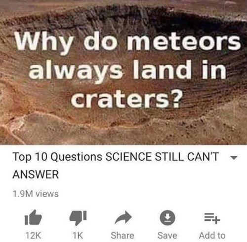 Some Things Just Can’t Be Explained By Science.⠀