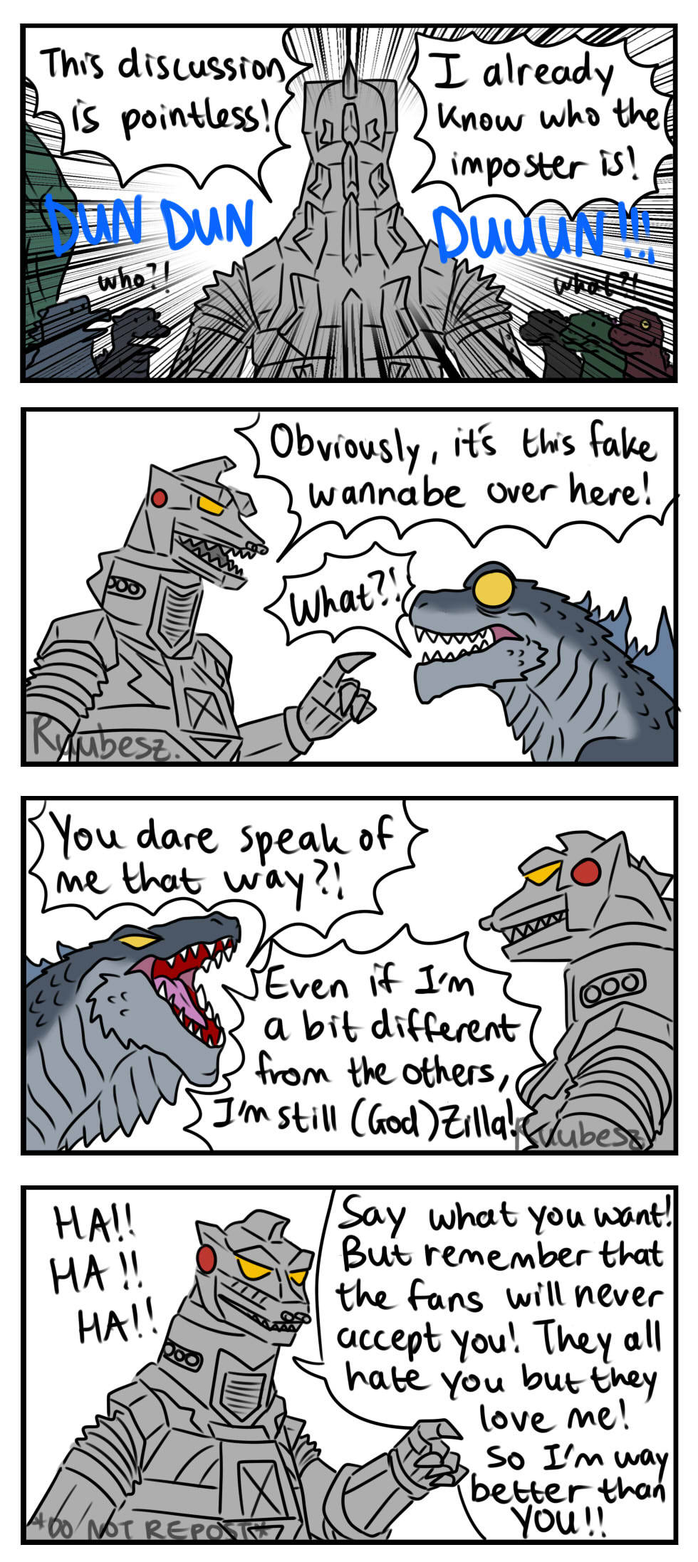 Procrastination — There is one Imposter among Godzilla(s) Who could...