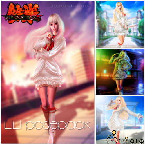 Tekken 6: Lili PosePackthis posepack include 4 posesart by mefor Andrew’s pose playerposes without p