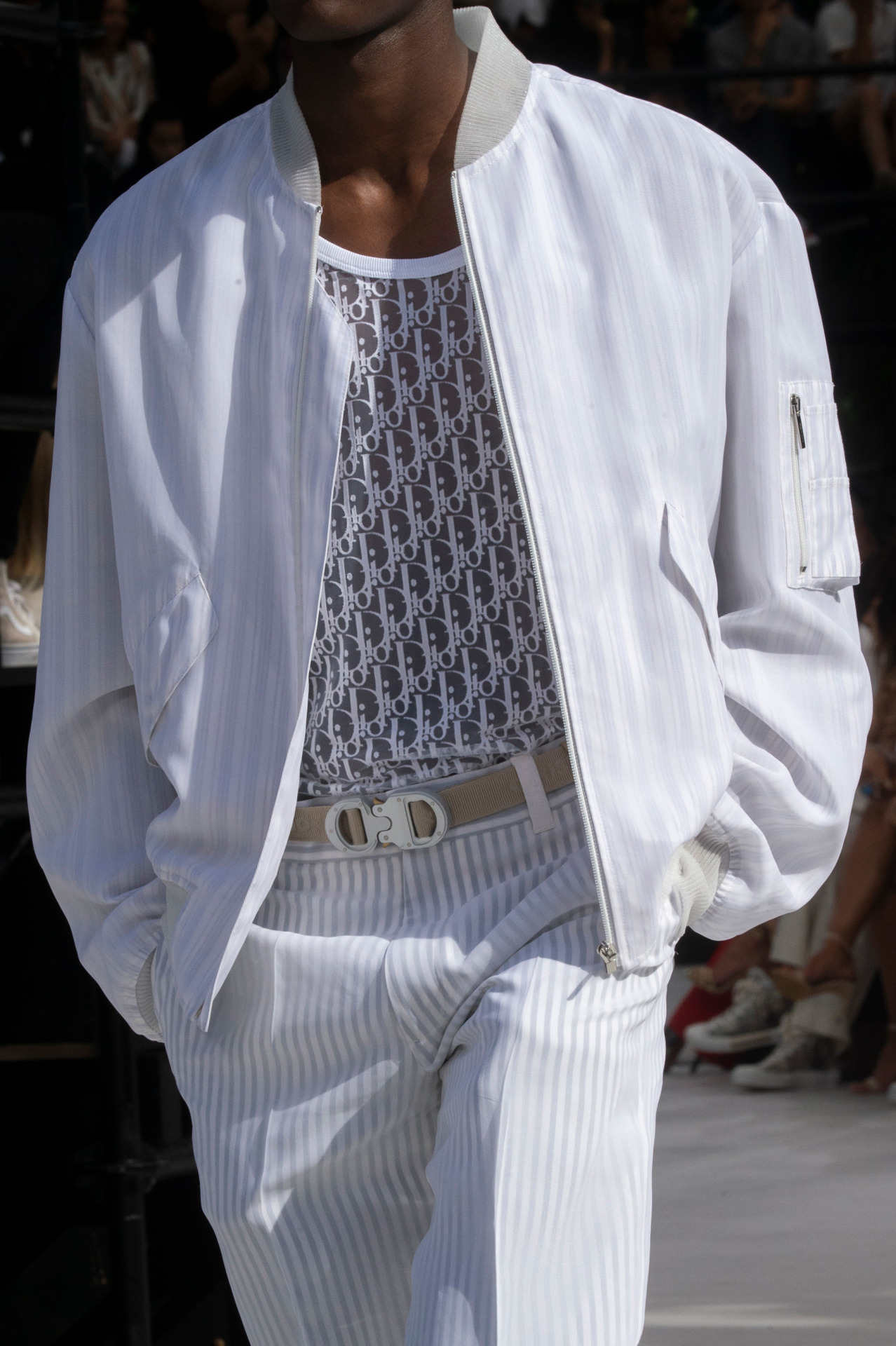 Monochrome Mens Style in Tokyo w/ Dior Homme Shirt, Club Monaco