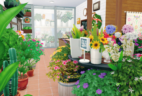 [Lot:FlowerShop&amp;house]find on online Gallery.origin ID:simadakoNo CC.30x20.toilet:2/bed:2*use ch