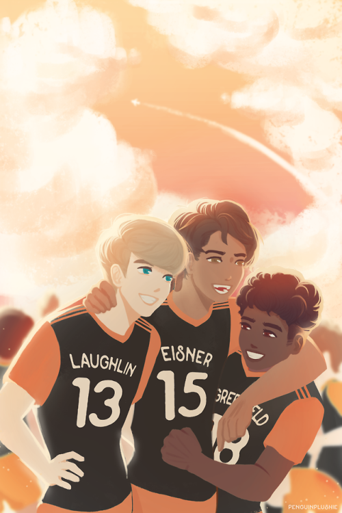 afternoon shadows and easy smiles ⚽ full piece for simon vs @shores-fanzine!