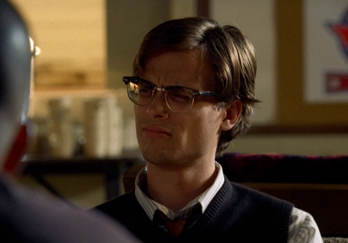 Spencer Reid Looking Shocked/disgusted