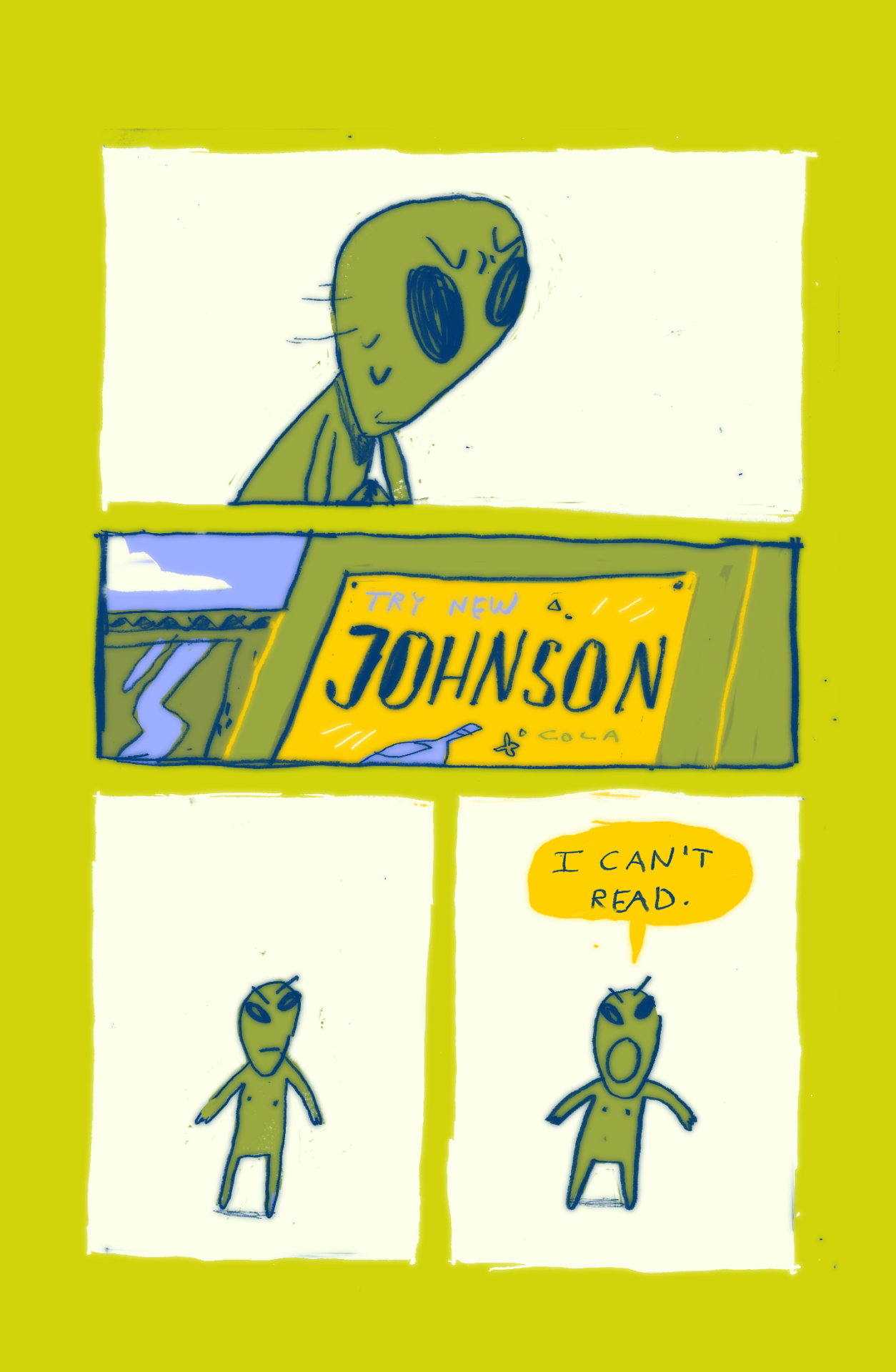 robbiegeez:   alien comic   