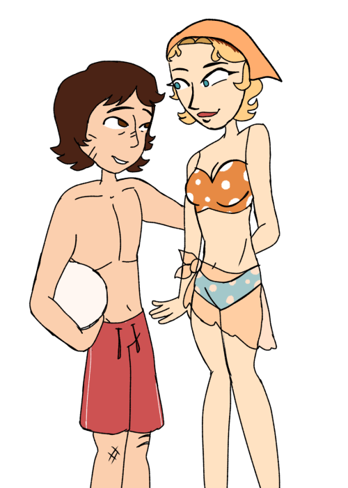 Got Bored And Drew Some Total Drama Characters In Swimsuits