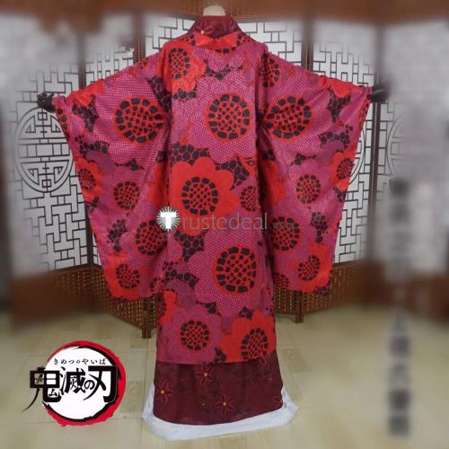 ❤Kimetsu no Yaiba Demon Slayer Daki Kimono Cosplay Costumes available at @trustedealcosplayandcostum