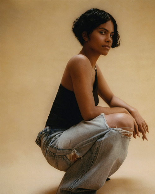 sparkling-lux:  Zazie Beetz photographed by Rasaan Wyzard for The Cut (2022)