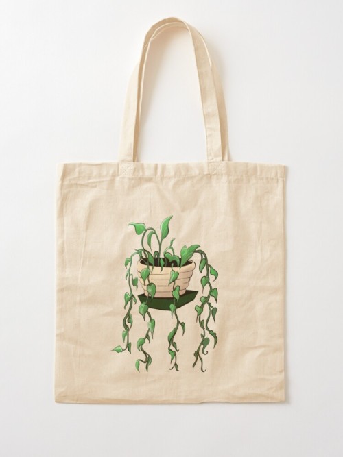 (via &lsquo;Pothos&rsquo; Cotton Tote Bag by Marissa Danielsen)