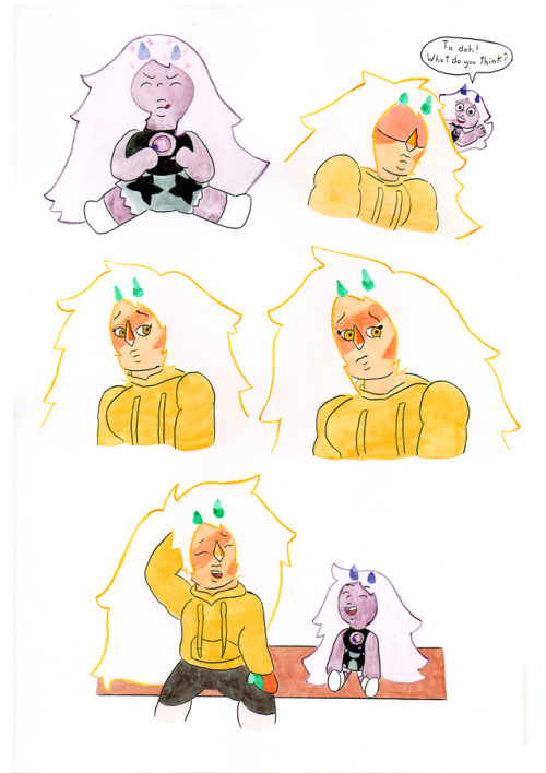 kalorusmi: Whole New Look - Comic by Kalorusmi Events after “Change your mind”. Pages 1 to 4 (end). 