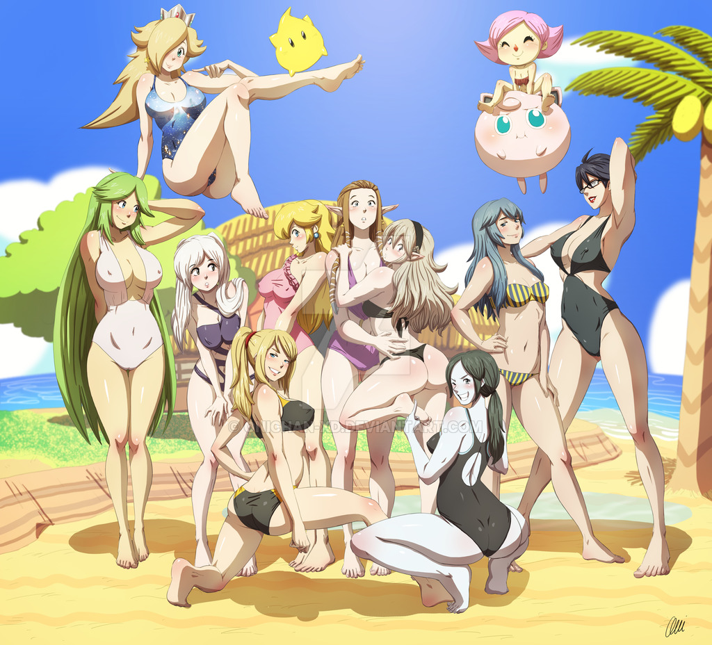 cynthiaandsamus:  Source“Always nice to have a fun day at the beach with the girls.”
