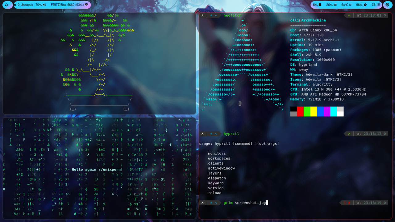 #linux#ricing#customization#computers#unix#cyberpunk