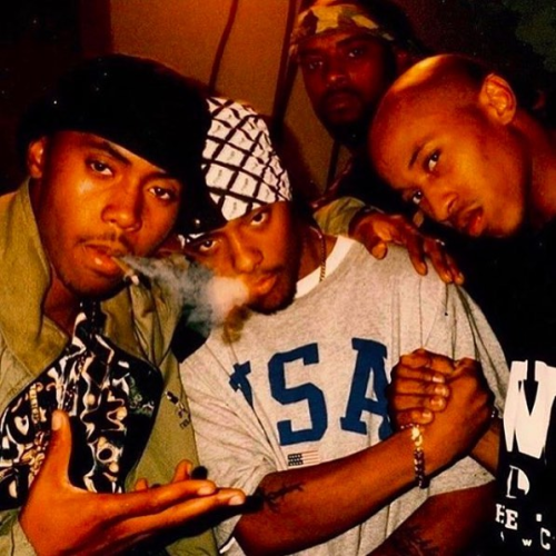 vns-stuff:  Nas, Prodigy, and Fredro Starr, 1995. Rip P.