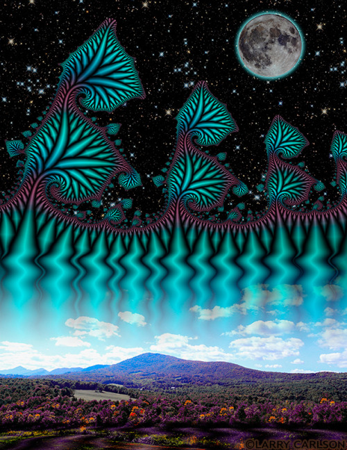 larrycarlson: Moon Waves