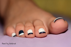 feetbygabriel:  Blue inky French