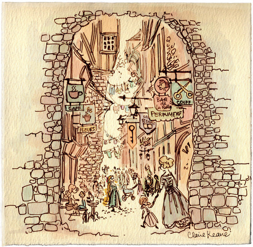 theatlanticaprincess:Claire Keane concept art for Tangled Early on I realized that the paintings on 