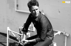 elijah120607:  Jake McDorman(USA, 27, 1.83m)＠「DA MAN」.