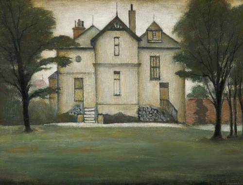 artistlowry: Portrait of a House, 1953, L.S. Lowrywww.wikiart.org/en/l-s-lowry/portrait-of-a