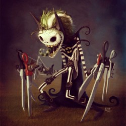 artector:  #squaready #TimBurton #art #digitalart #fanart #edwardscissorhands #batman #beetlejuice #nightmarebeforechristmas #jack