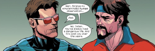 mxrvellous: X-Men (2019) #1Corsair still cares and worries about his boys. 