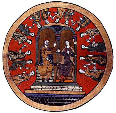 Illustrations from “Liber Feudorum Maior” a late twelfth-century illuminated cartulary of the Crown 