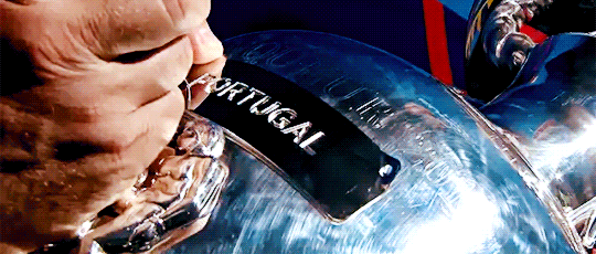 bunt-y:    + Euro 2016 final :: Portugal’s name is carved onto the trophy for