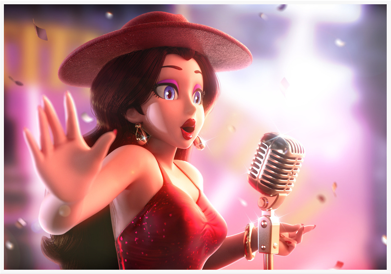 peachypeach14-world:Pauline in Super Mario Odyssey 