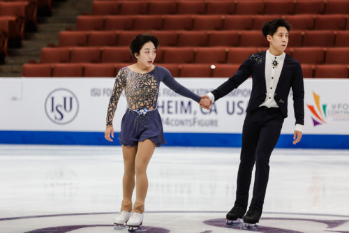 fivecentimeterspersecond: sui wenjing/han cong - pairs SP practice four continents championships 201