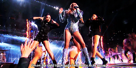 lordstormborn:   Lady Gaga singing Born This Way at the biggest straight event of