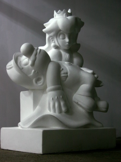 bogleech: terrifictentacle:  fairy-children:  thegeekygadgets:  “Game Over”, by Kordian Lewandowski.  http://bit.ly/1CbqsI5   holy shit  luigi number one  I THOUGHT THE FIRST PHOTO WAS LIKE A TINY MODEL SOMEONE MADE 