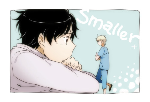 in which slaine becomes small for the love of aldnoah (or something)