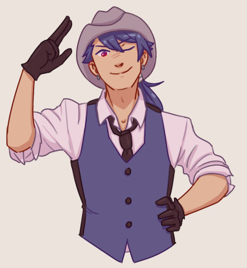 daily-fgo:daily fgo day 20: proto cui saw this post and i couldn’t get cowboy proto out of my head