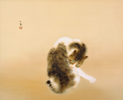 fujiwara57: “madara neko 斑猫” de Takeuchi Seihō 竹内栖鳳 (1864 - 1942).