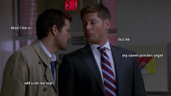 mishasminions:  DEAN’S NO LONGER THE ONLY WINCHESTER WITH AN ANGEL 