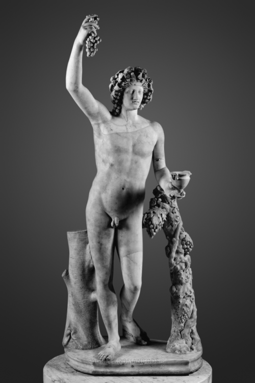 greekromangods: Dionysos Second half of the 2nd century Roman copy after a Hellenistic original Marb