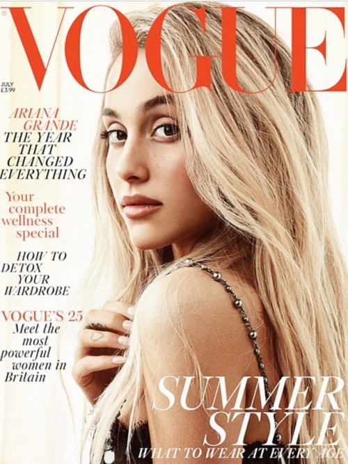 arigrande-edits: Ariana for British VOGUE (July 2018)