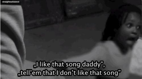 hausofkendricklamar:  straightouttawest:  Kendrick Lamar on Schoolboy Q daughter.  <3