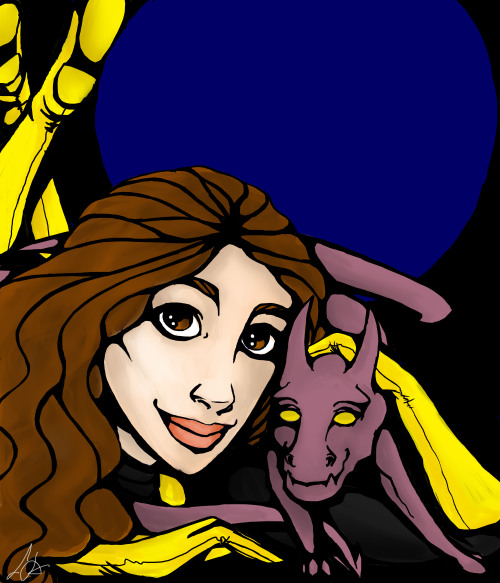 Kitty Pryde (art by me). She’s one of my favourites.