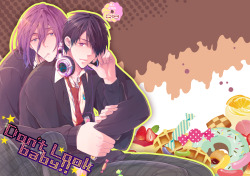 ytminflakitsu-tachi:  【紫氷】Don't Look baby!!新刊サンプル【腐向け】  Murasakibara x Himuro  Artwork by 春が野    