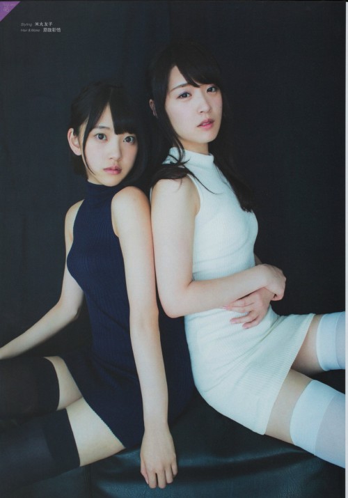 kyokosdog:  Takayama Kazumi 高山一実, Hori Miona 堀未央奈, ENTAME 2016 No.10