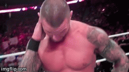 thevipersgirl:  Being in a Ring with Orton and getting a RKO :D