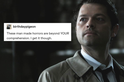 sundryvillains: castiel’s greatest hits + text posts (14/?)bonus endverse cas: