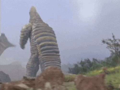 Chandora vs. Red King. Ultraman (1966), “The Lawless Monster