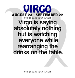 wtfzodiacsigns:  Virgo is saying absolutely