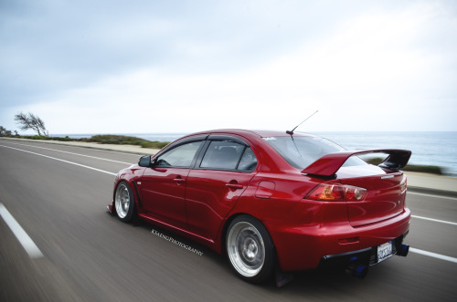ispycleanimports:  Mark’s Evo X Set by Me (Kevin Saengsourinho)Flickr / Facebook 