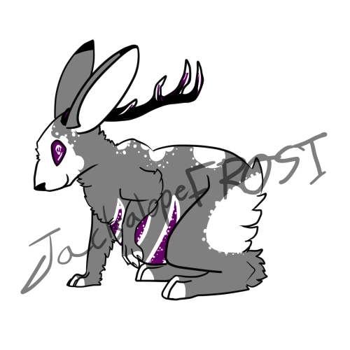 jackalopefrost: TLDR: ADOPTABLE SPARKLEDOG-ISH JACKALOPES, $5 EACH Hi! I decided to offer up adoptab