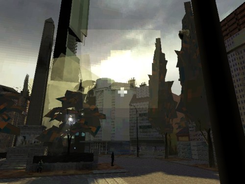 kudzuandroses: avant-gardevoir: There you have it. The oldest engine available of HL2, running at Di